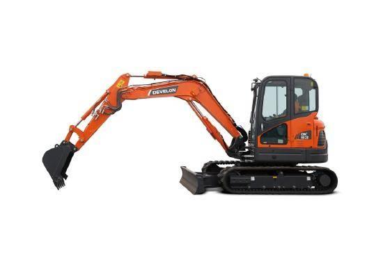 Develon DX 63-3 Mini excavadoras < 7t