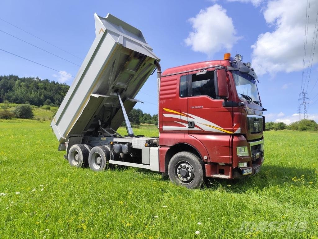MAN TGX 26.540 Camiones bañeras basculantes o volquetes