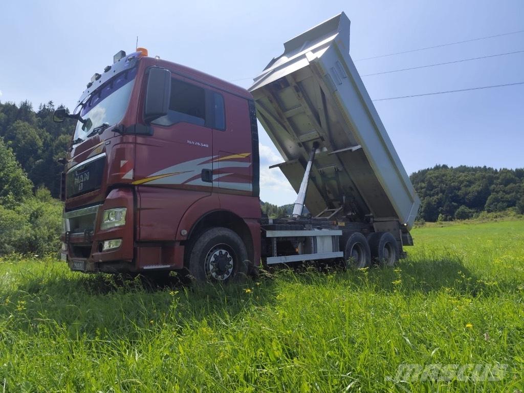 MAN TGX 26.540 Camiones bañeras basculantes o volquetes