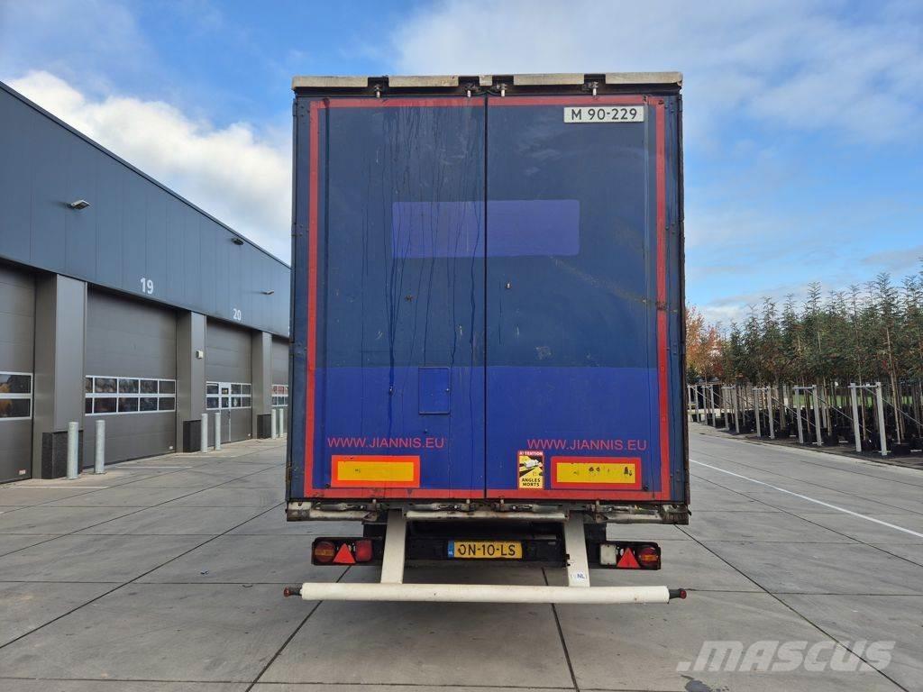 Krone schuifzeil Camión con caja abierta