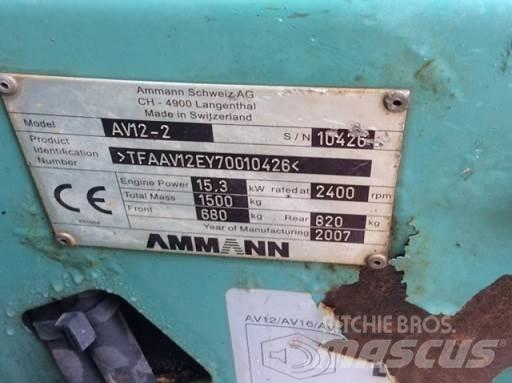 Ammann AV12-2 Rodillos de doble tambor