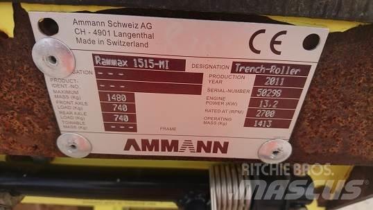 Rammax 1515-MI Rodillos de doble tambor