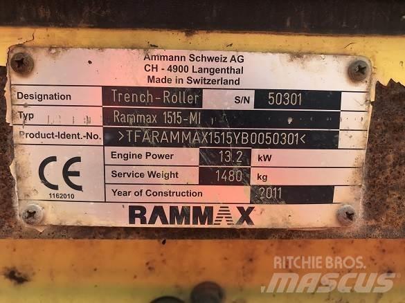 Rammax 1515 MI Rodillos de doble tambor