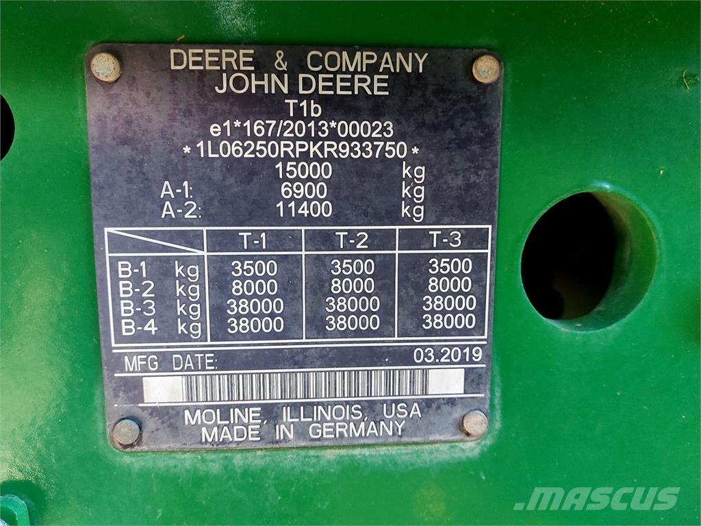 John Deere 6250R Tractores