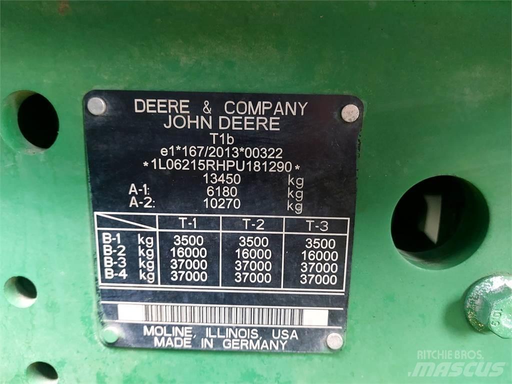 John Deere 6R 215 Tractores