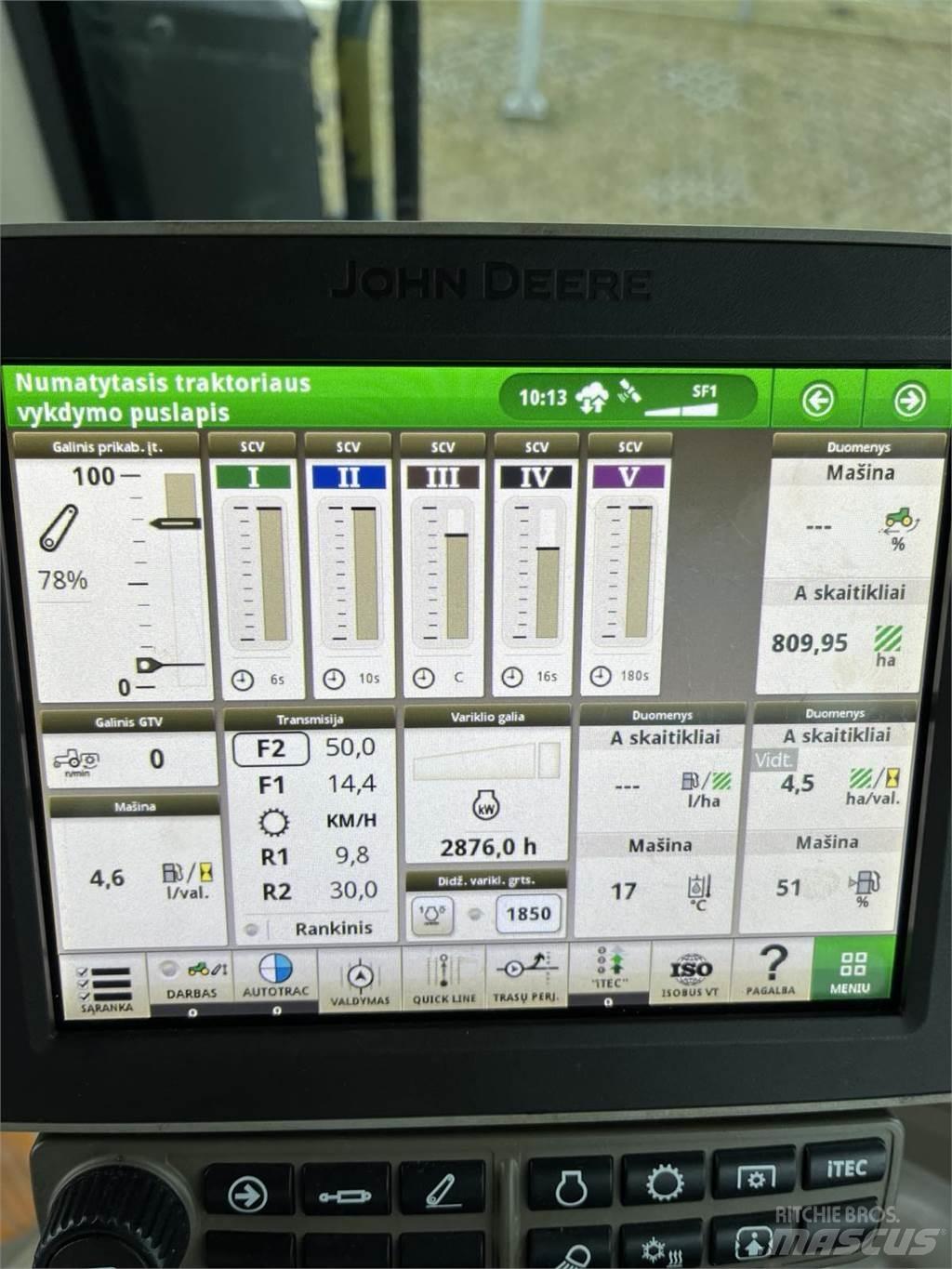 John Deere 8R410 Tractores