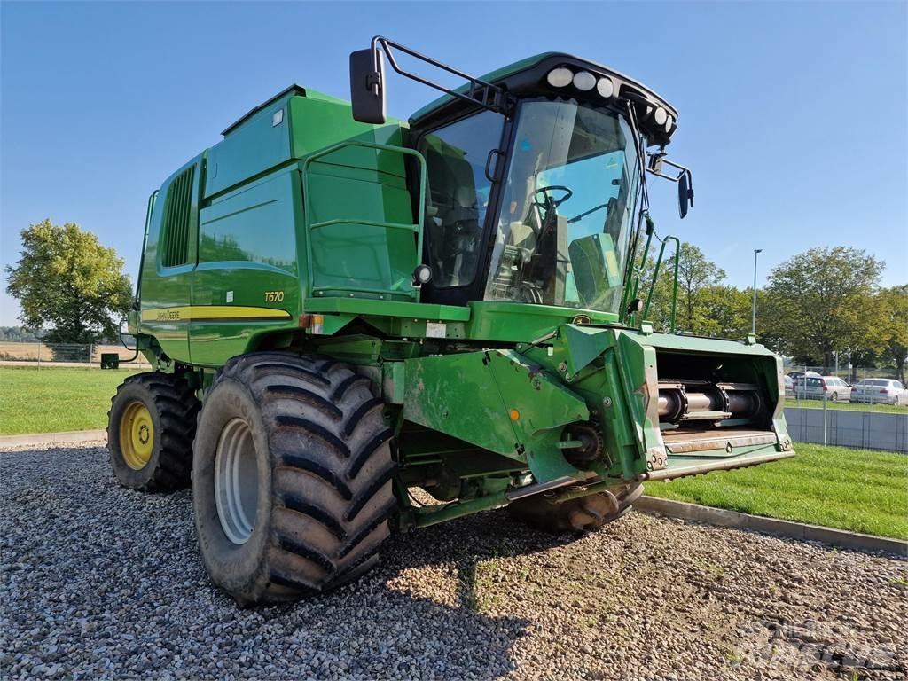 John Deere T670 Cosechadoras combinadas