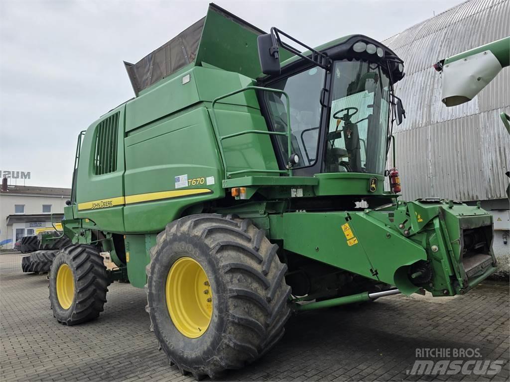 John Deere T670 Cosechadoras combinadas