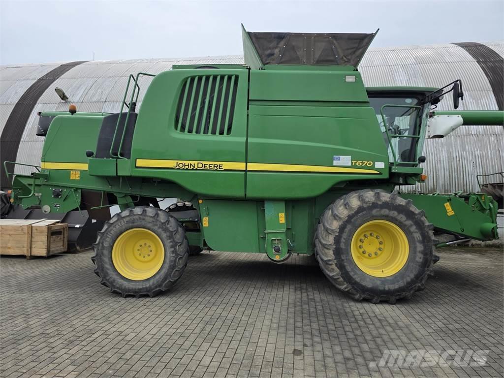 John Deere T670 Cosechadoras combinadas