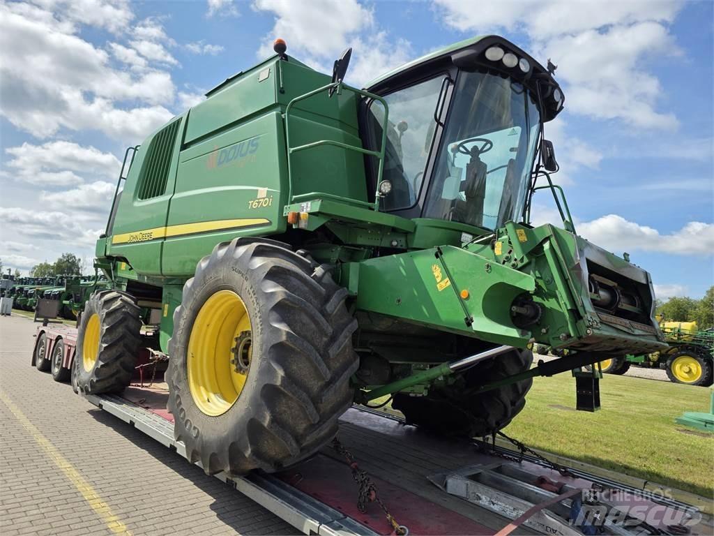 John Deere T670 Cosechadoras combinadas