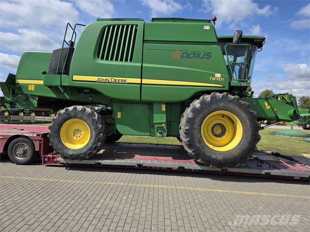 John Deere T670 Cosechadoras combinadas