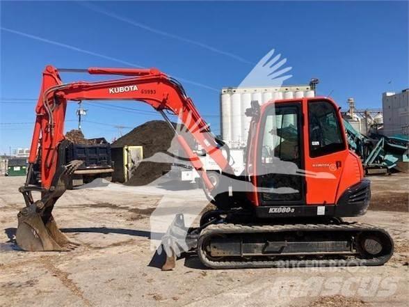 Kubota KX080-3 Excavadoras de cadenas