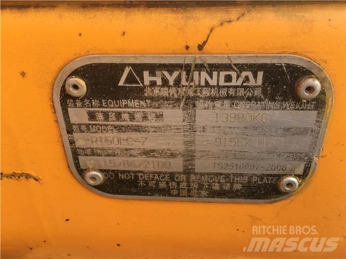 Hyundai R150LC-7 Excavadoras de cadenas