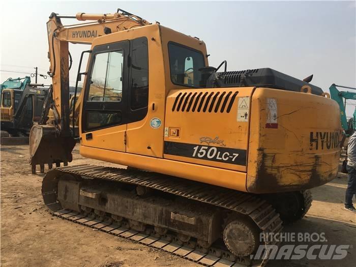 Hyundai R150LC-7 Excavadoras de cadenas
