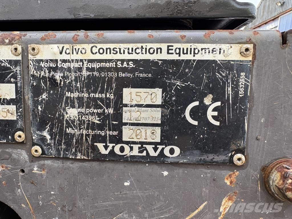 Volvo EC 15 D Mini excavadoras < 7t