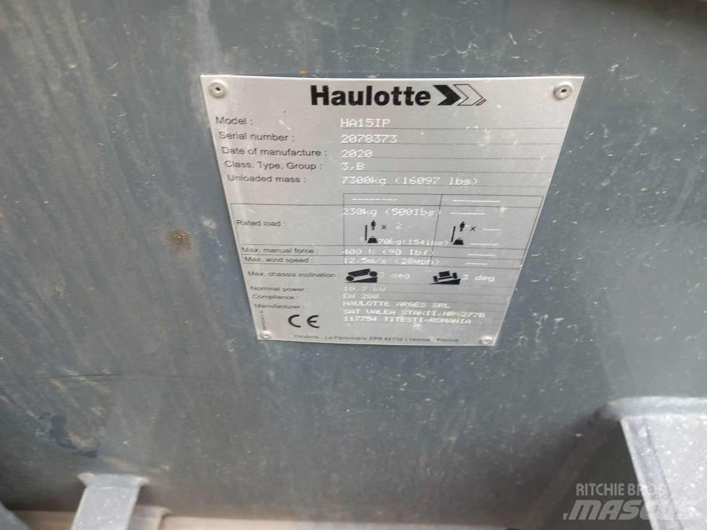 Haulotte HA 15 IP Plataforma de trabajo articulada