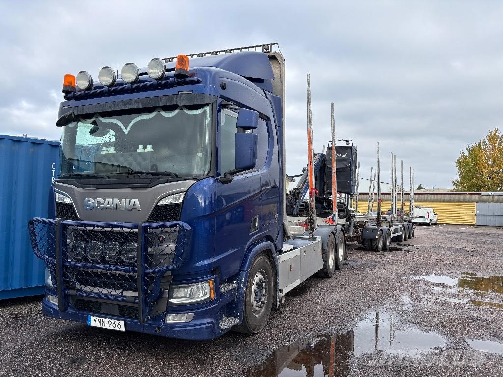 Scania R650B6X4NB Transporte de madera