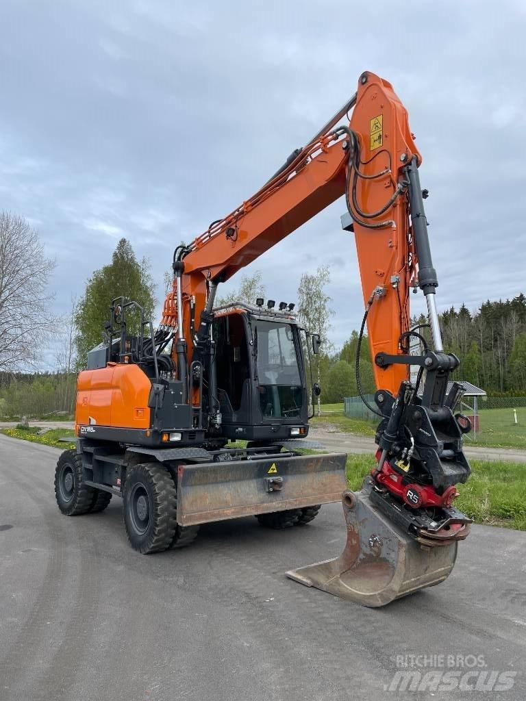 Doosan DX 165 W Excavadoras de ruedas