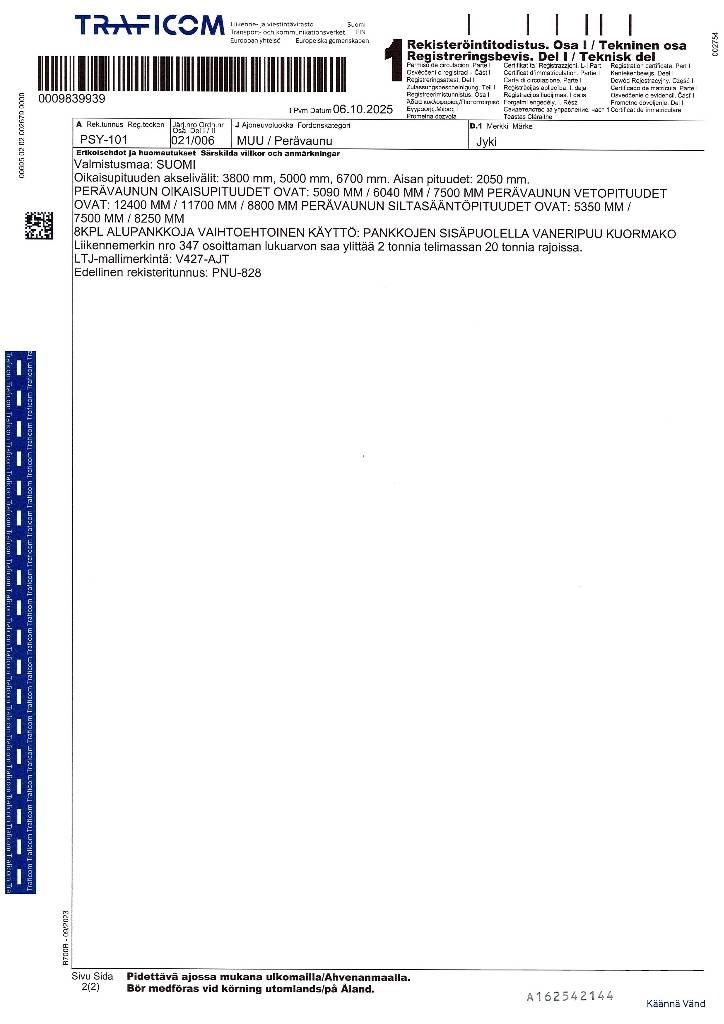 Jyki V427-AJT Madera