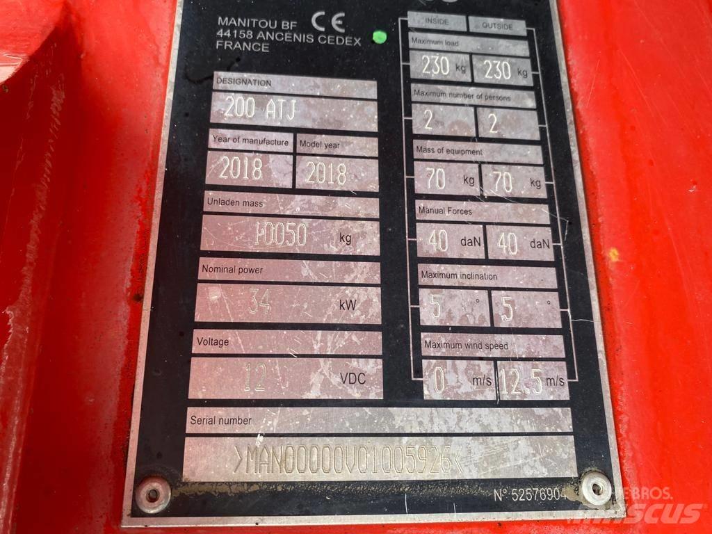 Manitou 200 ATJ Plataforma de trabajo articulada