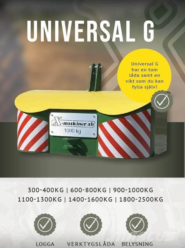  Frontx Universal G Contrapeso delantero