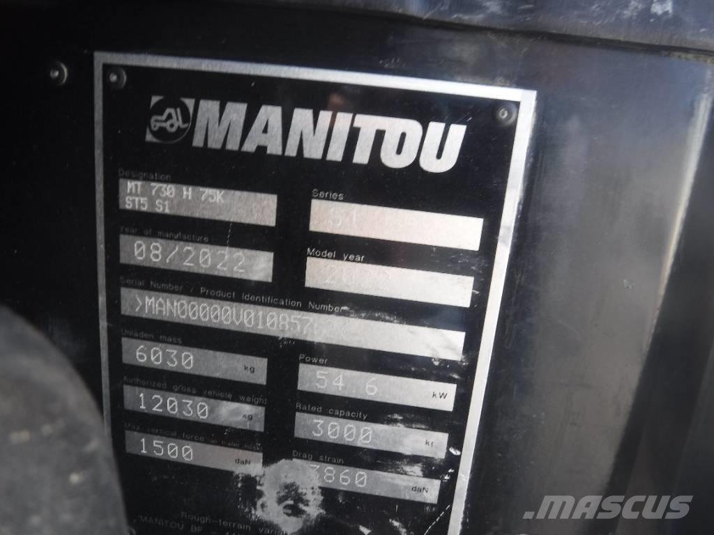 Manitou MT 730-H 75K Carretillas telescópicas