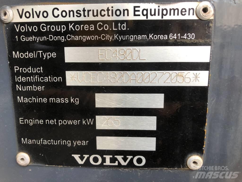Volvo EC 480 Excavadoras de cadenas