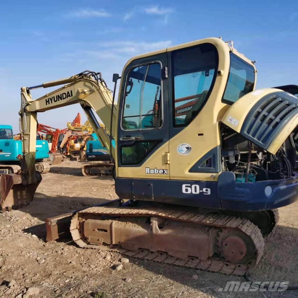 Hyundai R60-9 Mini excavadoras < 7t