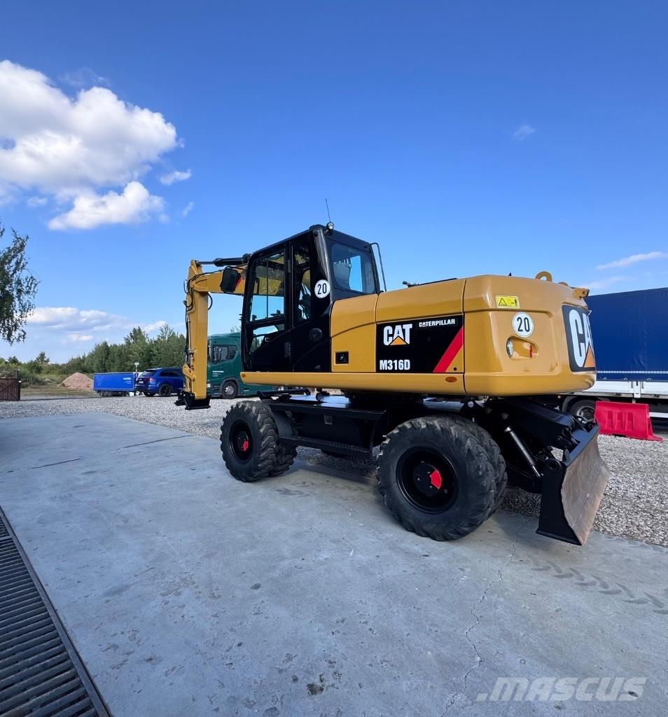 CAT 316 D Excavadoras de ruedas
