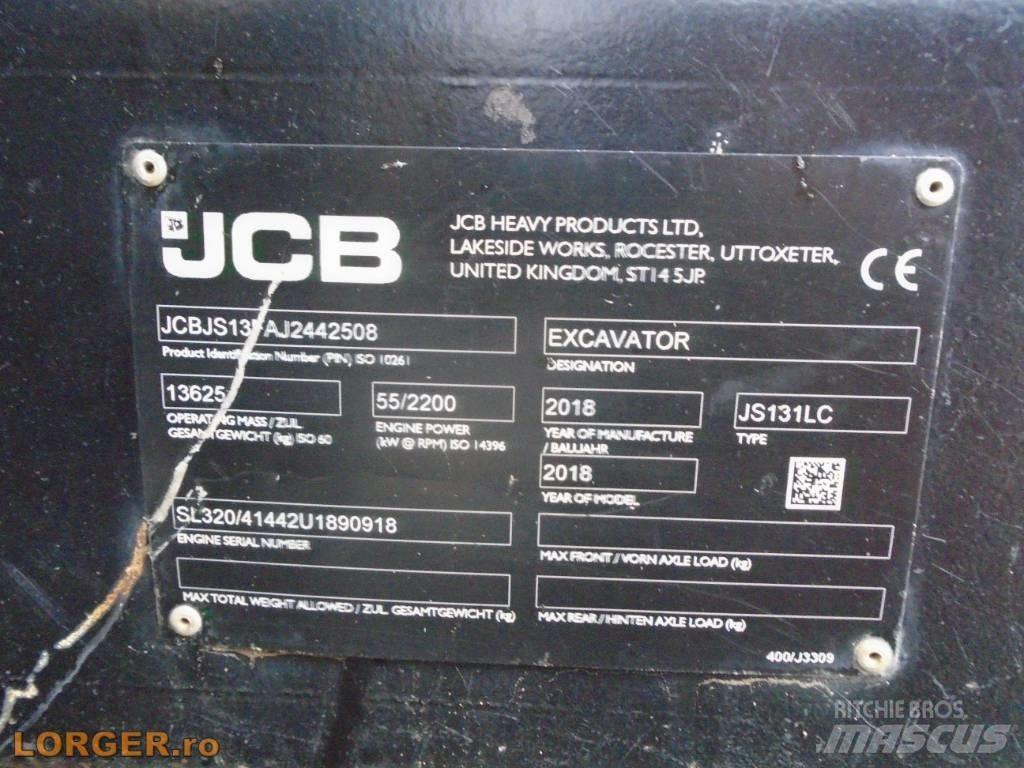 JCB JS 131 LC Excavadoras de cadenas