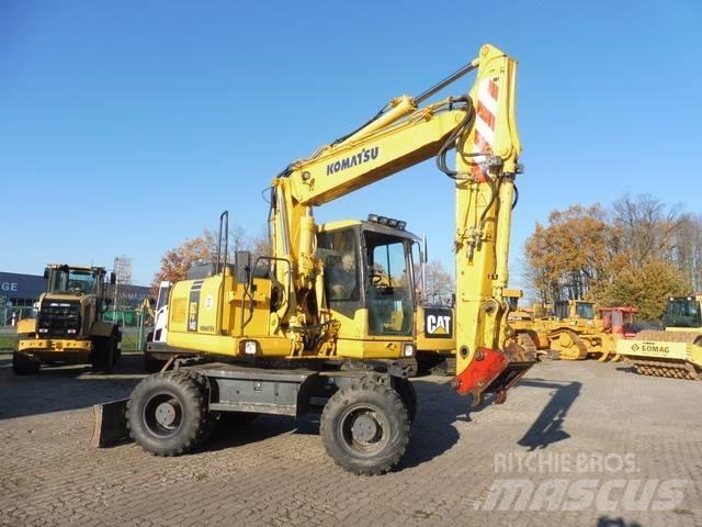 Komatsu PW 140-7 Excavadoras de ruedas