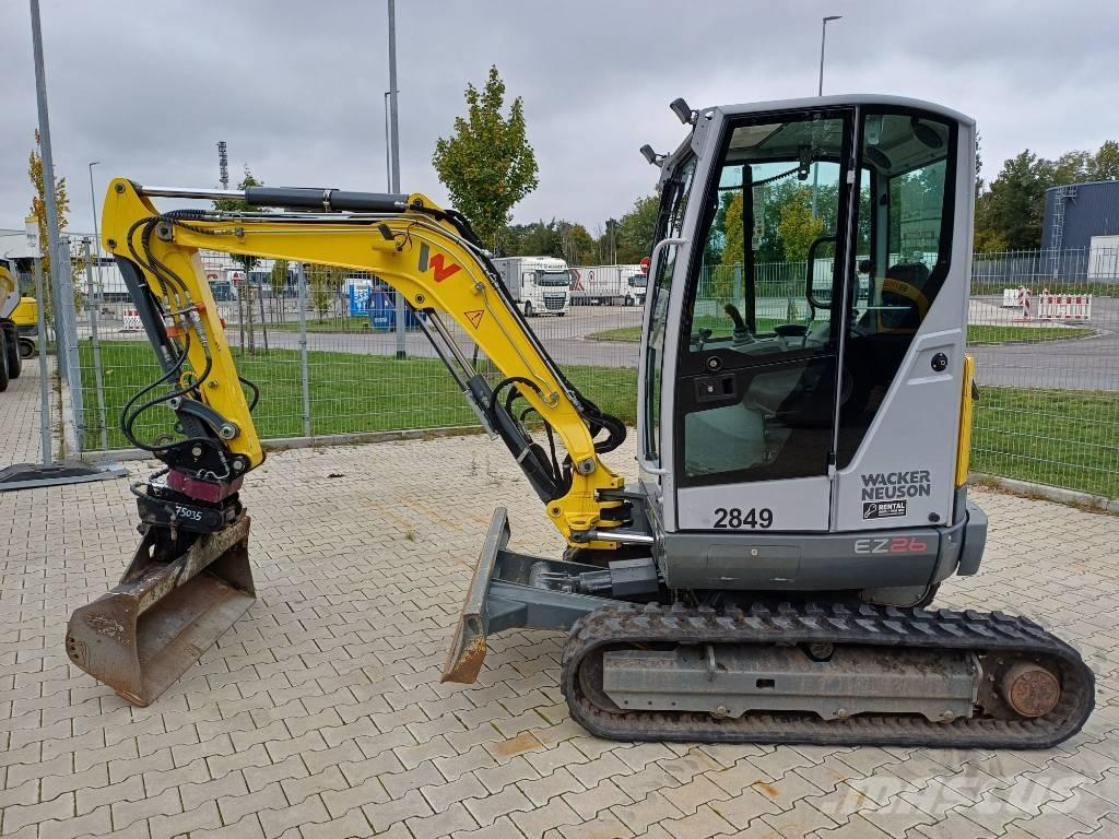 Wacker Neuson EZ26 Excavadoras de cadenas
