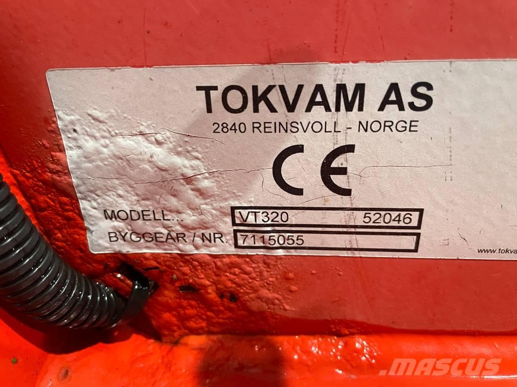 Tokvam VT 320 Láminas y cuñas quitanieves