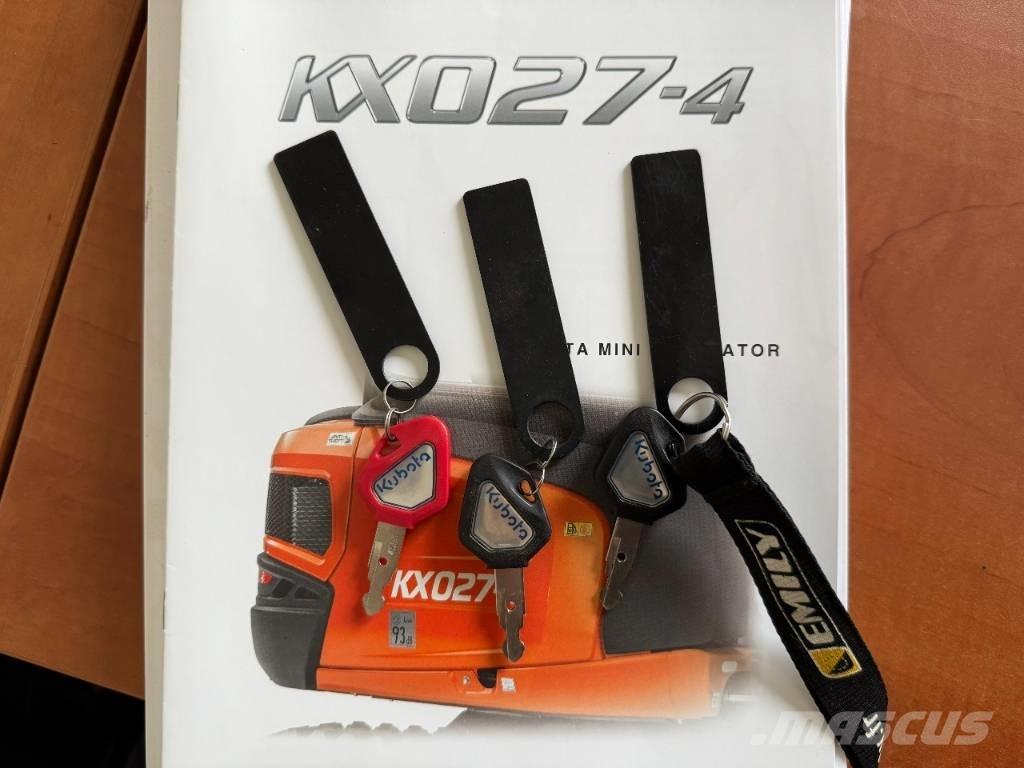 Kubota KX 027-4 Mini excavadoras < 7t