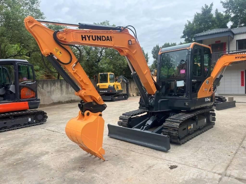 Hyundai 60vs Mini excavadoras < 7t