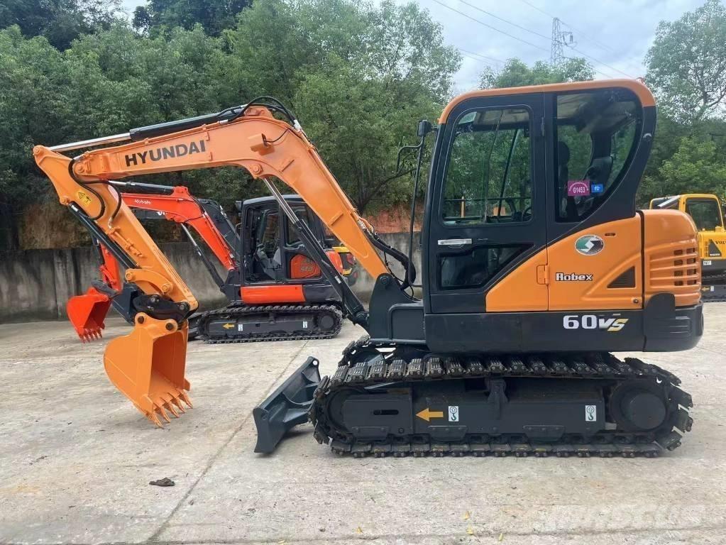 Hyundai 60vs Mini excavadoras < 7t