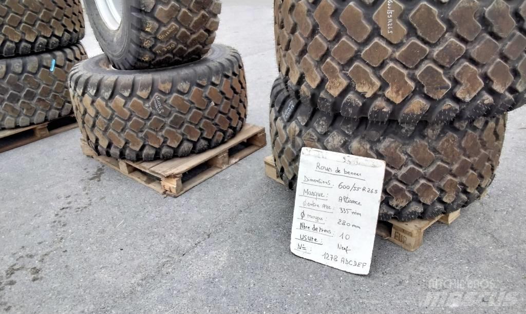 Alliance 600/55R26.5 Neumáticos, ruedas y llantas