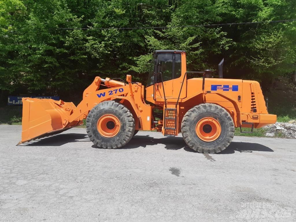 Fiat HITACHI W 270 Cargadoras sobre ruedas