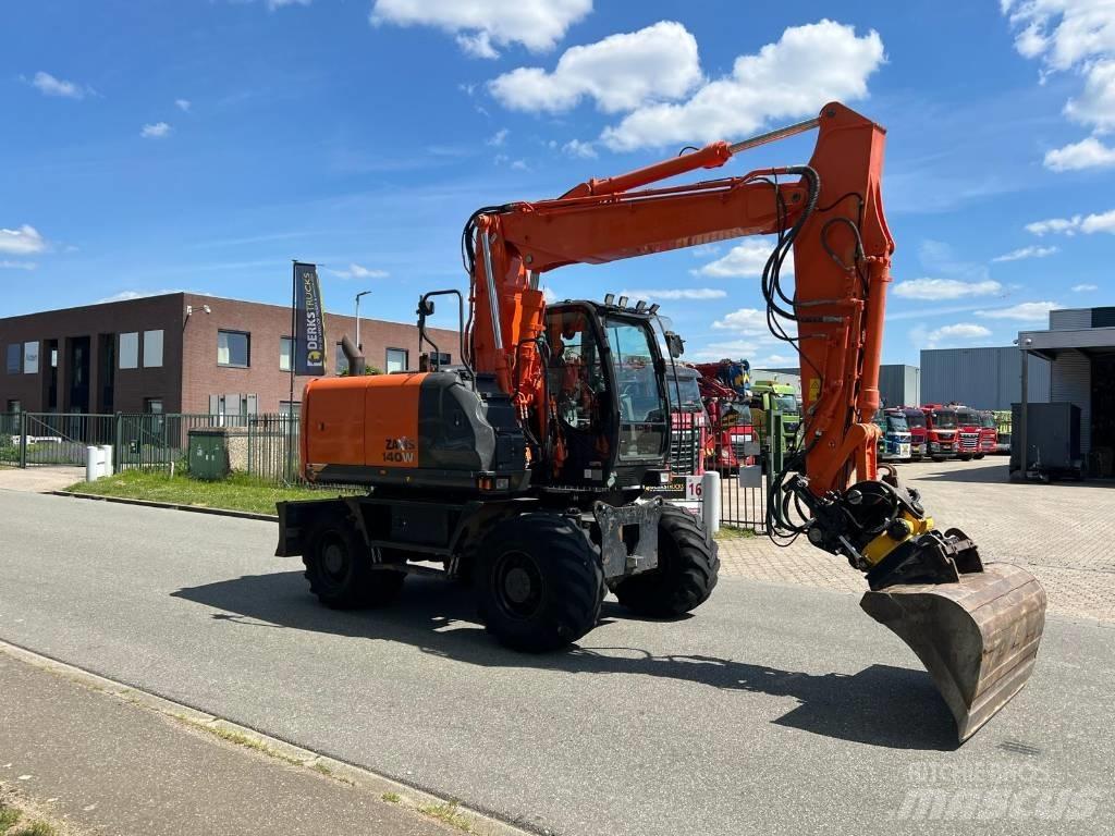 Hitachi ZX 140 W-5 Excavadoras de ruedas