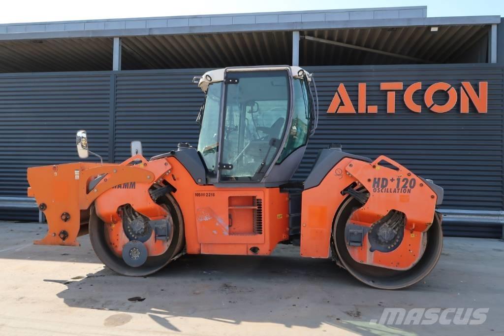 Hamm HD+ 120 VO Rodillos de doble tambor