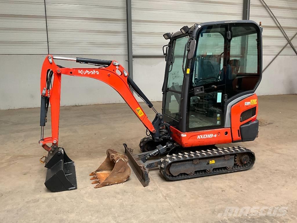 Kubota KX 018-4 Mini excavadoras < 7t
