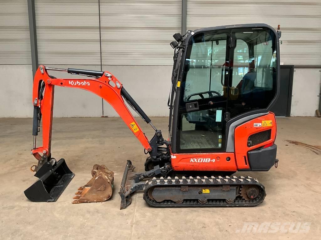 Kubota KX 018-4 Mini excavadoras < 7t