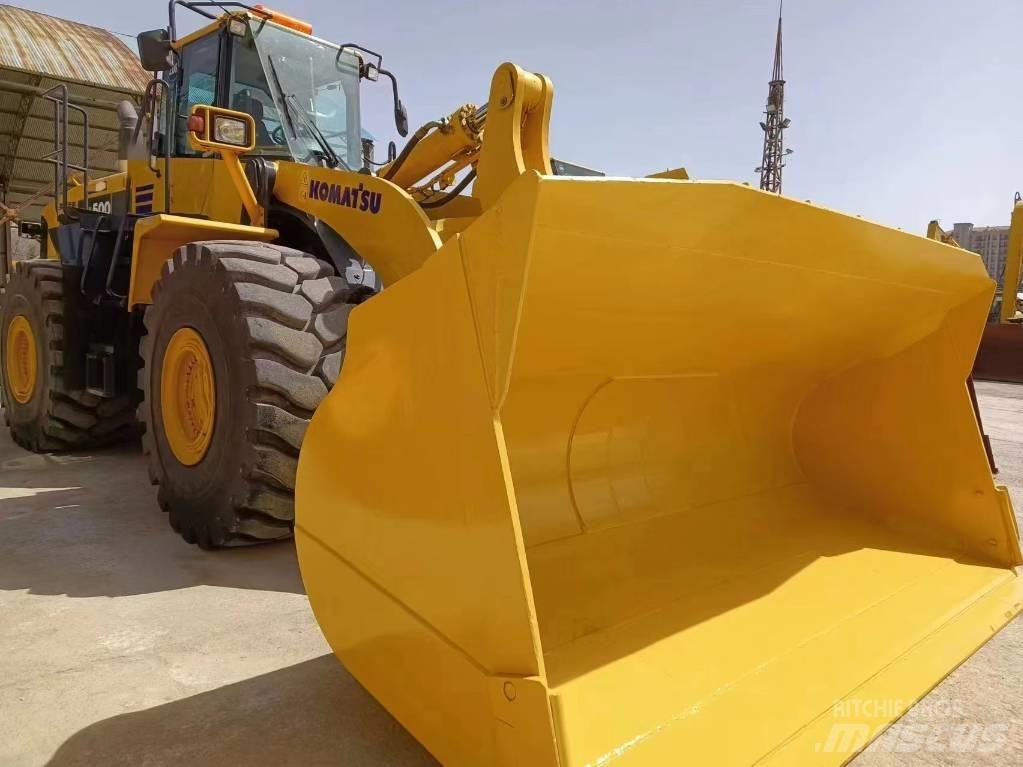 Komatsu WA 500-6 Cargadoras sobre ruedas