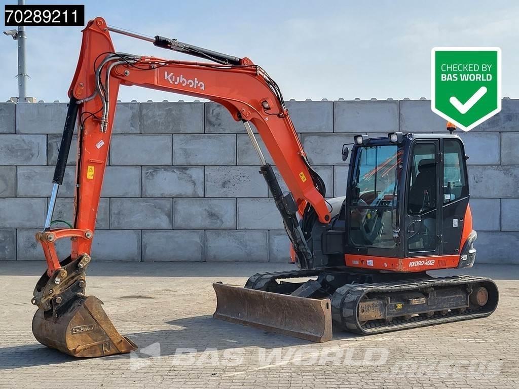 Kubota KX080-4 Mini excavadoras < 7t
