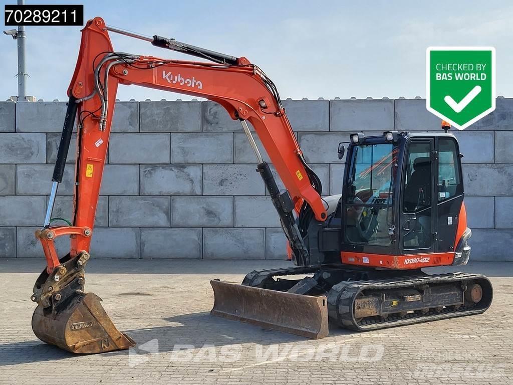 Kubota KX080-4 Mini excavadoras < 7t