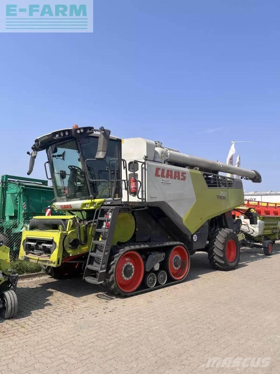 CLAAS trion 750 tt Cosechadoras combinadas