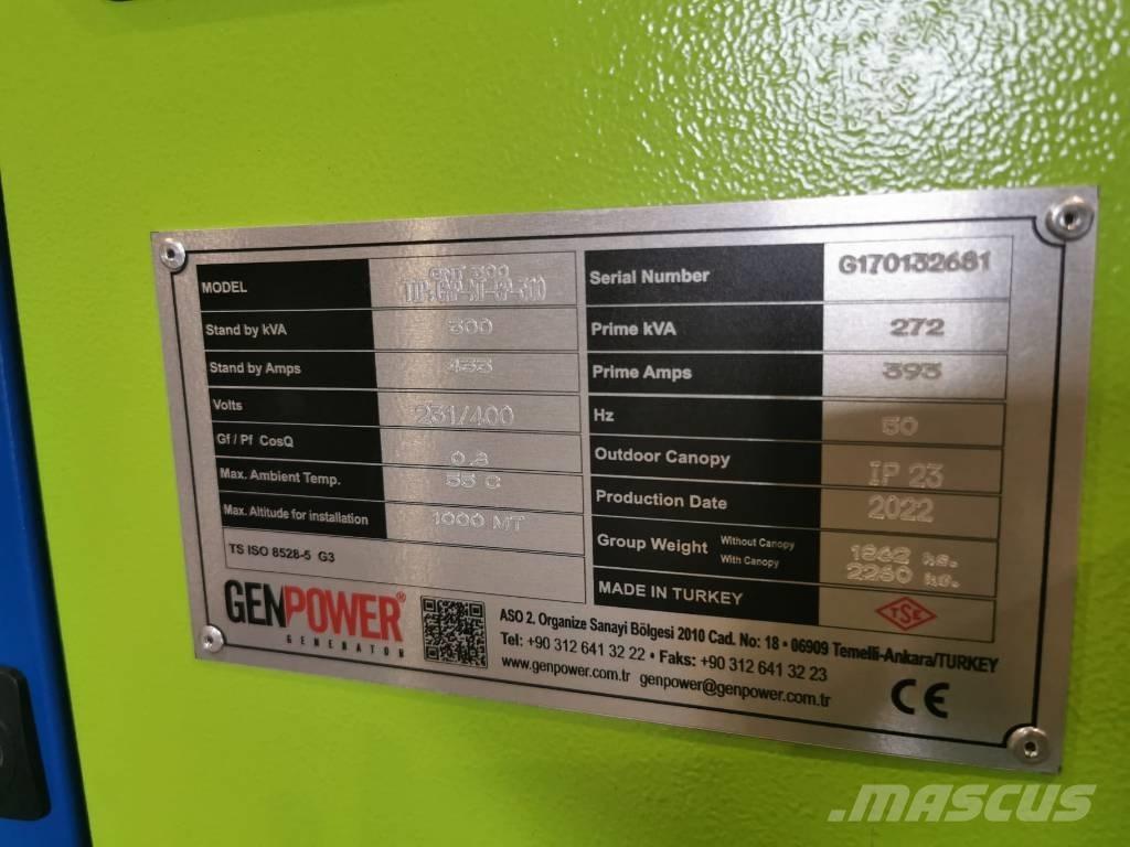 Genpower GNT 300 Generadores diesel