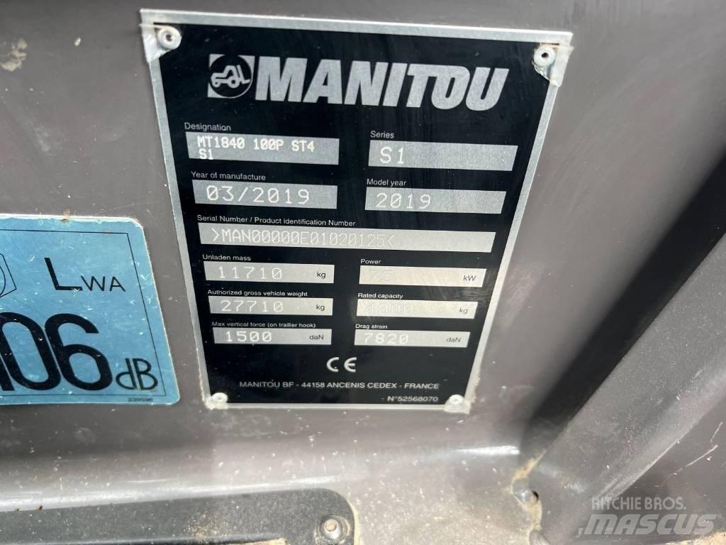 Manitou MT 1840 Carretillas telescópicas