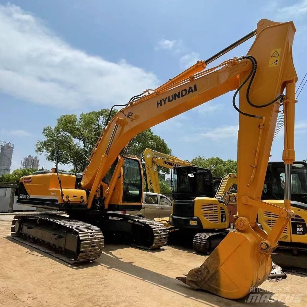 Hyundai R220-9s Excavadoras de cadenas