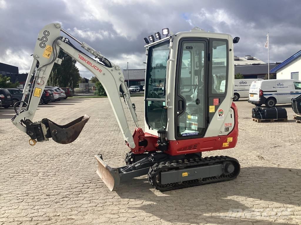 Takeuchi TB 216 Mini excavadoras < 7t
